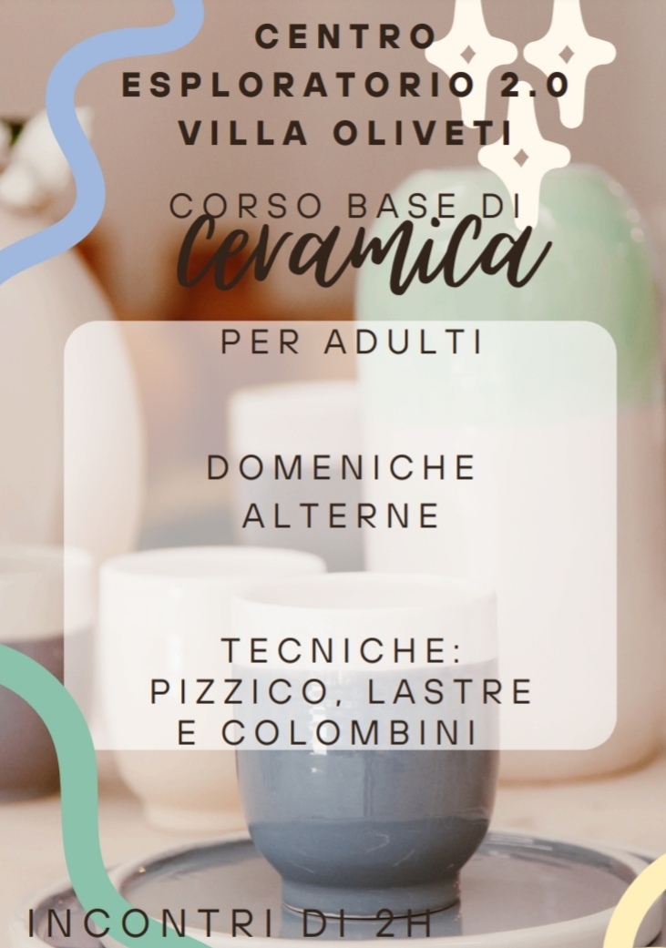 Corso base di ceramica per adulti